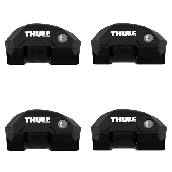 Thule 7204 Edge Raised Rail Fußsätze WingBar Edge Komplettträger